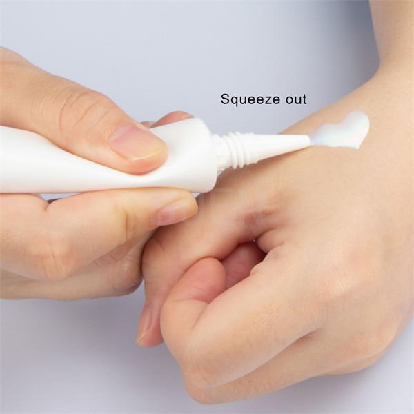 Buy cheap 25ml Round Empty PE Plastic Tubes Screw Cap For Cosmetic from wholesalers