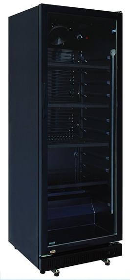 360L Upright Single Door ABS Inner Direct Cooling Display Beverage Cooler