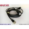 Buy cheap Plug Receptacle Connector Fiber Optic Pigtail Cables FTTA Outdoor 1 2 4 6 8 12 Core from wholesalers
