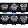 Buy cheap Cheap Food grade salad plastic bowl disposable plastic salad bowl,Eco-friendly white PP plastic round food container noo from wholesalers