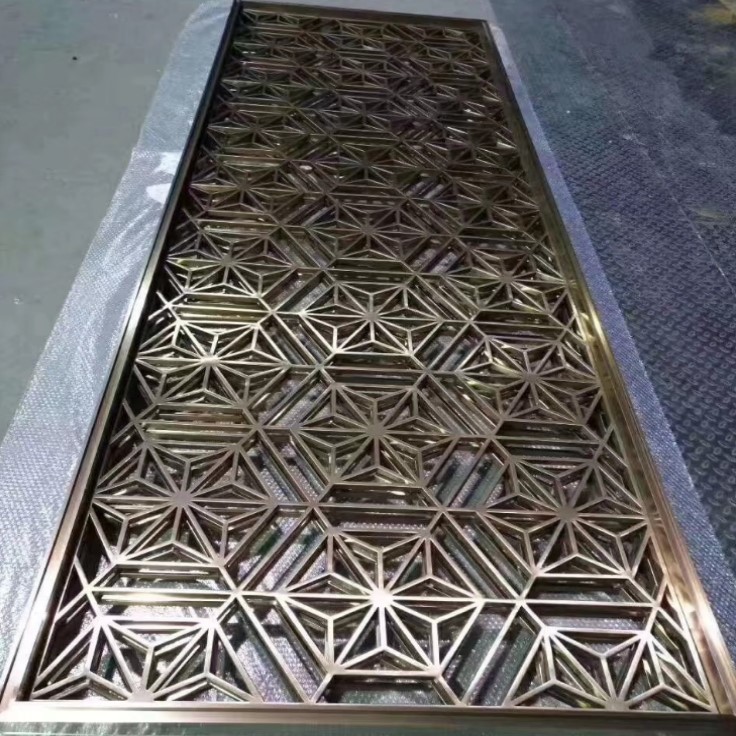Custom Interior Decoration CNC Aluminium Perforated Metal Screen