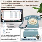 Audio Bridal Shower Guest Book Phone For Wedding Baby Shower Clear Recording