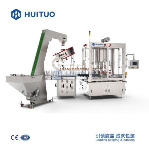 Buy cheap Mechanical Driven Food And Beverage Bottle Capping Machine from wholesalers