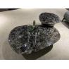 Buy cheap Modern European Style Marble Top Metal Base Coffee Table Set from wholesalers