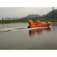 Buy cheap Safety 6 Persons Fast Rescue Boats GRP Lifeboats Reinforced Fiberglass Material product