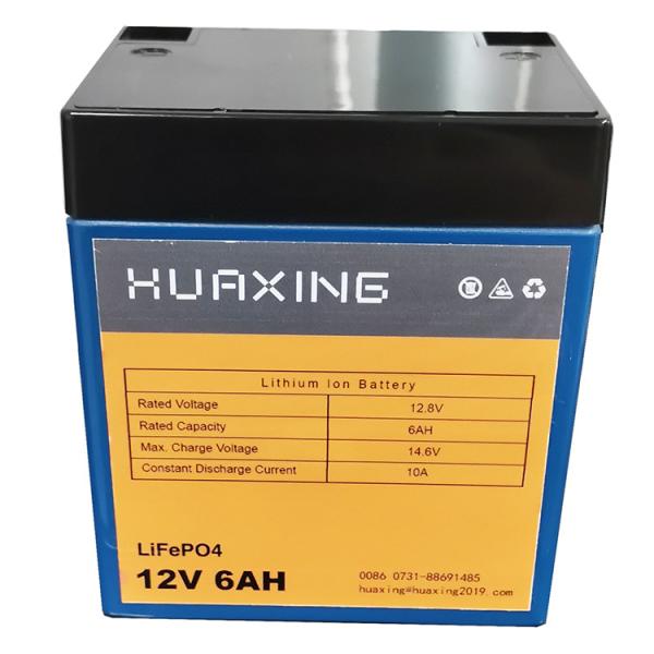 Buy cheap CC CV 12v 6Ah Rechargeable Lifepo4 Battery MSDS RV Deep Cycle Battery Pack from wholesalers