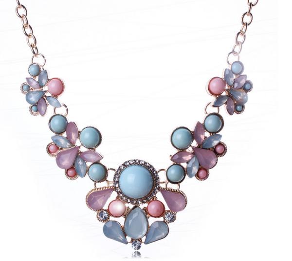 brand fashion accessories Quietly elegant water pure and fresh and short chain