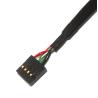 Buy cheap 10 Pin 30 AWG 2.54mm Pitch Molex Cable Assembly 150mm Length Molex 22-55-2101 from wholesalers