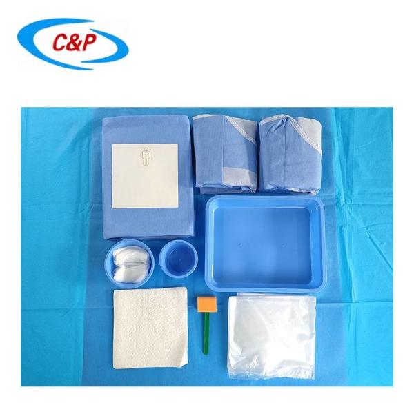 Buy cheap Non-woven Fabric Sterile Coronary Angiography Kit Disposable Surgical Drape from wholesalers