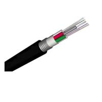 Buy cheap GYTA Non Metallic Fiber Optic Cable PE Jacket Steel Armored Central Strength product