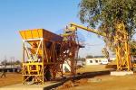 JS1500 Forced Type Mixer 2400L Portable Concrete Mixing Plant