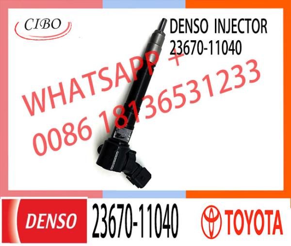 Buy cheap Common Rail Fuel Injector 23670-11040 for densos toyota 2GD Hilux 23670-19065 from wholesalers