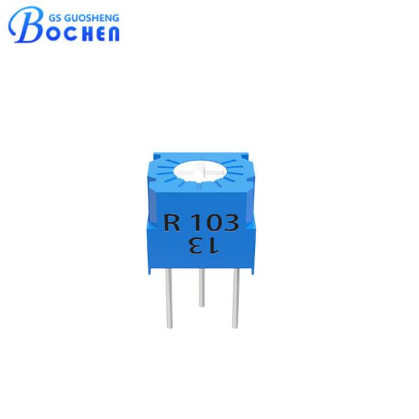 Buy cheap 3323R 0.5W 1/4" Square Single Turn Cermet Trimmer Trimming Potentiometer from wholesalers
