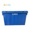 Buy cheap 600x400x350 Plastic Logistic Box 60L Nestable Plastic Crate Load 70Kg from wholesalers