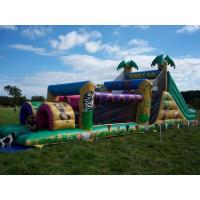 Buy cheap Children Inflatable Obstacle Course Run EN14960 Huge Jungle Inflatables product