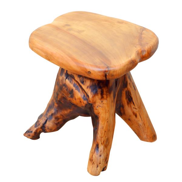 Buy cheap Tree Like Root 0.135m3 Household Decorative Wood Stool Chinese Fir from wholesalers