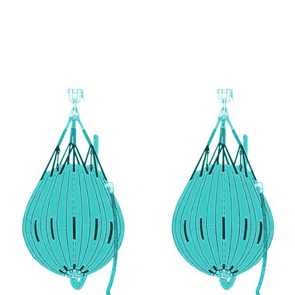 Buy cheap Ocean / Crane / Boat Engine Load Test Water Bags Premium PVC Material from wholesalers