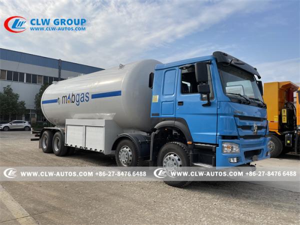 Buy cheap Sinotruk Howo 8x4 35.5cbm LPG Delivery Truck With Flow Meter from wholesalers