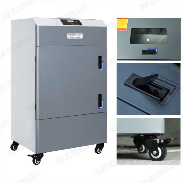 350W Laser Fume Extractor , 99.97% Soldering Smoke Filter Thorough Purification