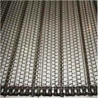 Buy cheap Stainless Steel Balanced Weave Belt Pressed Edge Custom Running Smoothly product