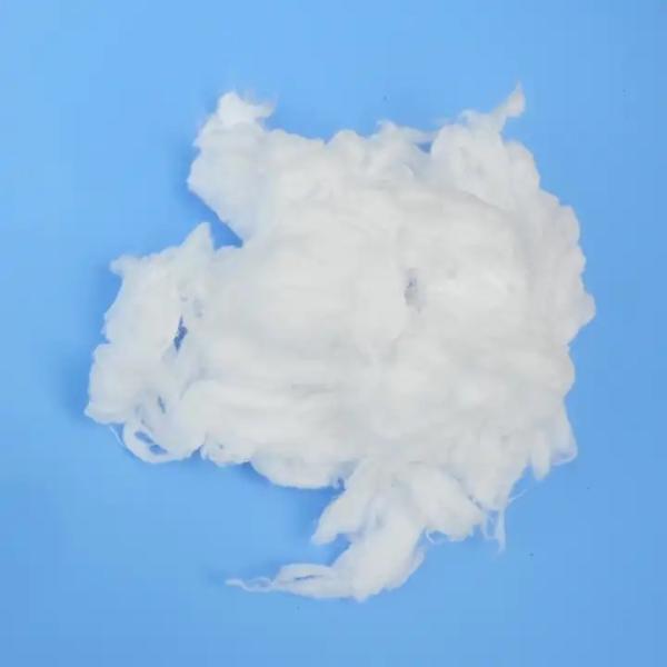 Buy cheap High Quality Organic Cotton Fiber, Bleached Organic Cotton Fiber, Made by China Top Manufacturer from wholesalers