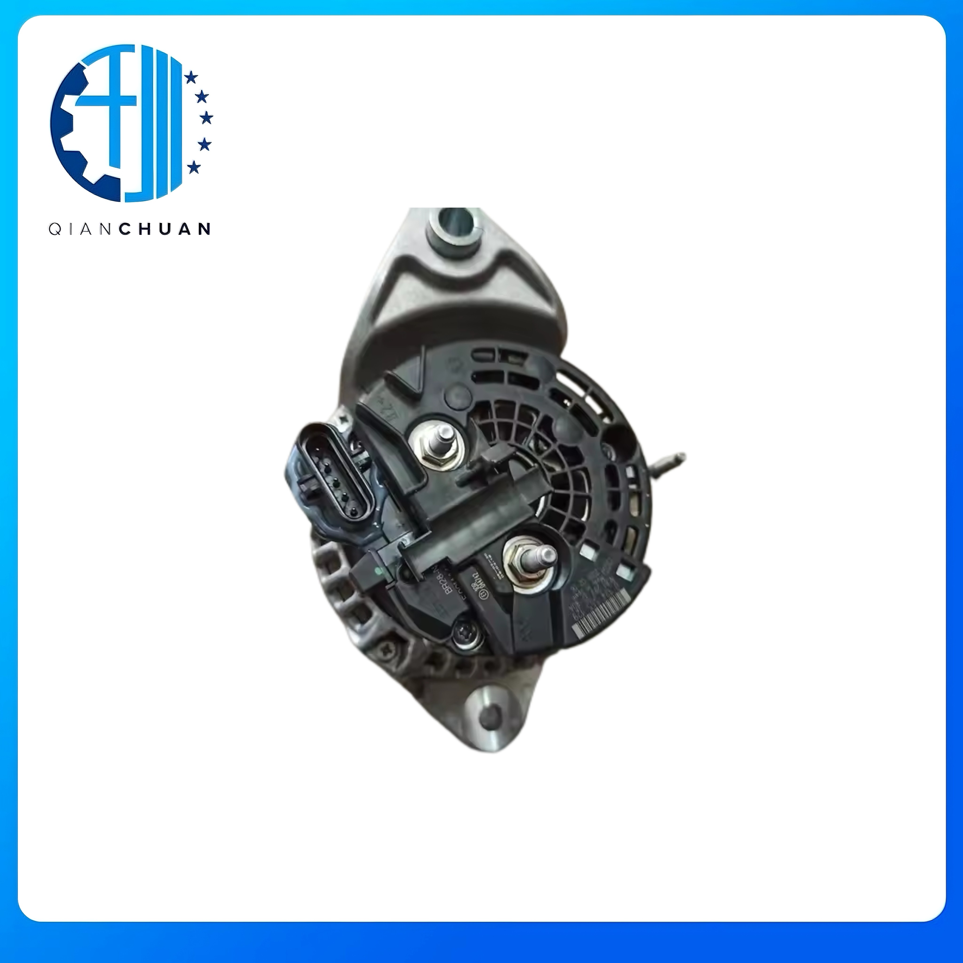 24V 17204355 Alternator for Volvo EC210D EC210B Excavator Engine Spare Parts for Machinery Construction