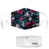 Buy cheap Fashion Reusable Cloth Face Mask With Filter Pocket from wholesalers
