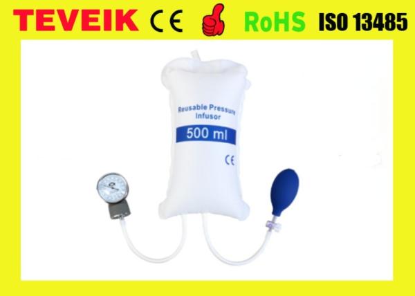 500ml Medical Blood Pressure Cuff Manual Pressure Infusion Bag With Pressure