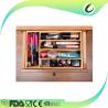Buy cheap Convenient Popular Wooden Silverware Holder , Stackable Kitchen Drawer Organizer from wholesalers