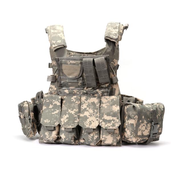 Buy cheap Camouflage Tactical Combat Vest 1000D Fabric Multifunctional for CS Field Protective from wholesalers