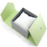 Buy cheap custom middle opened door book shape watch box luxury rigid hinged packaging watch gift box from wholesalers