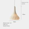 Buy cheap Cocoon Pendant Lamp Minimalist silk lantern japanes style noguchi lamp(WH-AP-543) from wholesalers