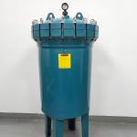 60KG Quick-Release Mechanism Flow Polypropylene Bag Filter Housing for Food Shop