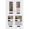 Buy cheap 2.5M Living Room Display Cabinet Glass Corner Display Units For Living Room from wholesalers