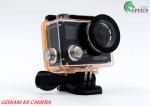Compact 2 Inch Dual Screen 4k Waterproof Action Video Camera K8 360VR 170 Degree