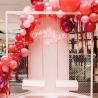 Buy cheap Unbreakable Neon Wedding Backdrop With Lights Wedding Backdrop Curtain Led Wedding Sign Balloon Backdrop Stand from wholesalers
