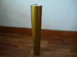 Gold Color 50mic Printable Sticker Vinyl Roll For Cutting Plotter