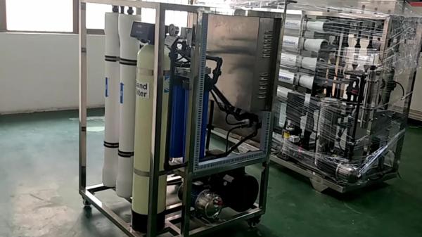 Buy cheap 55KW Containerized Solar Powered Desalination Plant DOW membrane from wholesalers