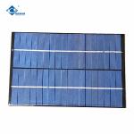 3.8W 12V Poly thin film solar cell for solar power toy ZW-200130-12V Epoxy Resin