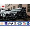 Buy cheap 11M Class 3 Africa Power Transmission Poles AWS D1.1 Galvanized Metal Pole from wholesalers