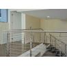 Buy cheap Indoor Stair Railing Stainless Steel Balustrade System Solid Rod Bar Simple Installation from wholesalers