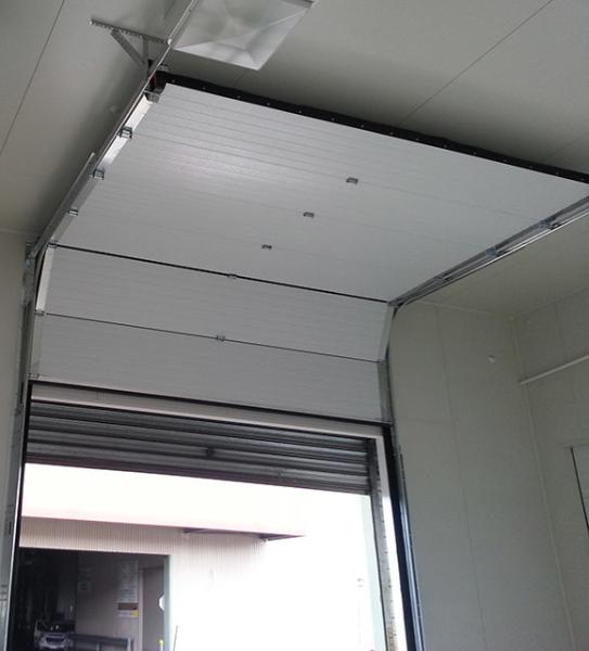 Buy cheap Sandwitch Color Insulated Sectional Doors , Commercial Overhead Door from wholesalers