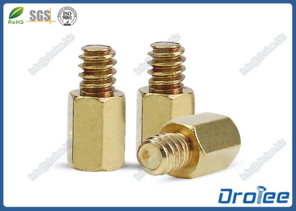 Buy cheap CNC Precision Parts Brass Male-Female Screw Hex Standoff from wholesalers