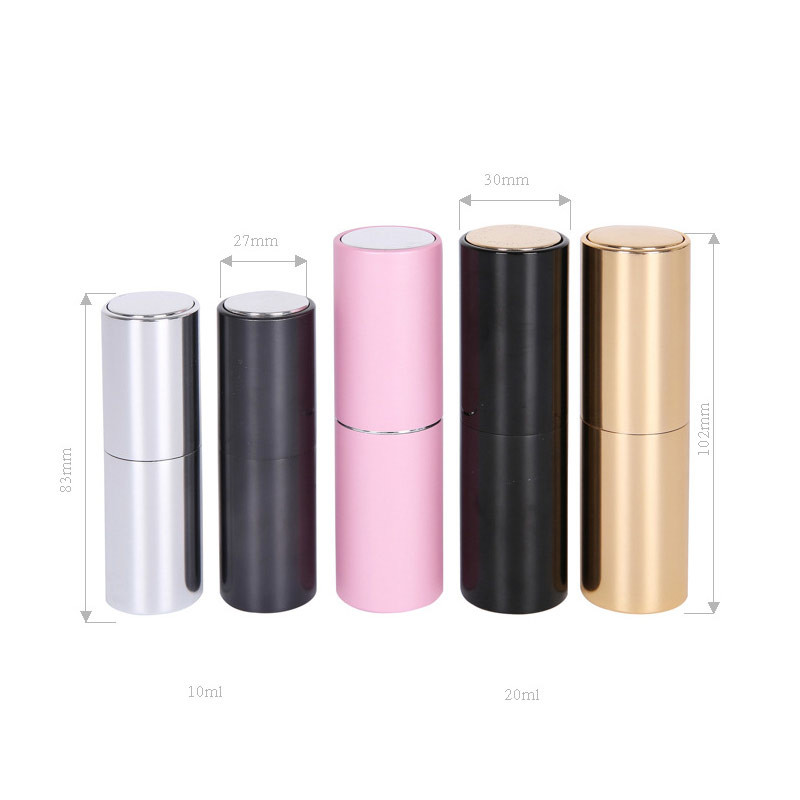 Glass 20ml Rotating Pressing Perfume Sample Bottles
