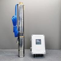 Buy cheap Dc Submersible Deep Well Solar Water Pump For Agriculture Farm Irrigation Solar product