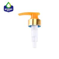Buy cheap Aluminium Gold Lotion Pump 24-410 28-410 33-410 Screw Cover Antibacterial Soap product