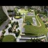 Buy cheap Laser Cut Architectural Landscape Model 1/300 Vancouver Oakridge West Bank from wholesalers