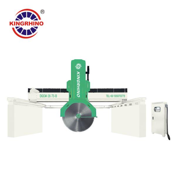 90kilo Watt 5600x3300x1150mm Stone Bridge Cutting Machine Multi Blades For