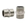 Buy cheap 1/2 inch 3/4 inch Stainless Steel Nipple Plumbing Fitting Water Pipe Fitting male Thread Brass Pipe Fitting from wholesalers