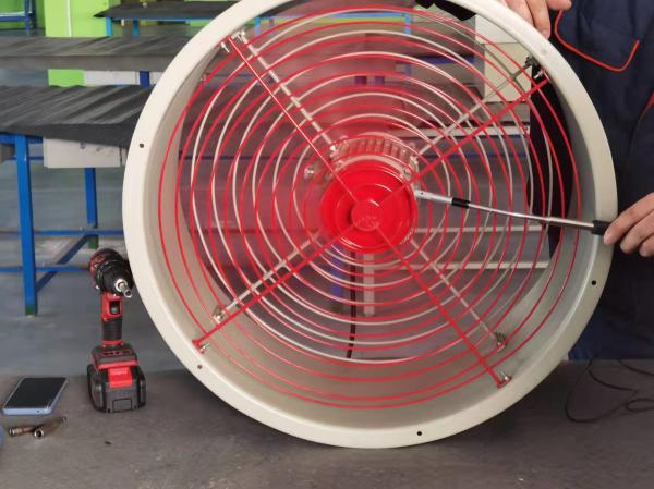 Buy cheap 300mm Pneumatic Explosion Proof Exhaust Blower Fans Portable Ventilation from wholesalers